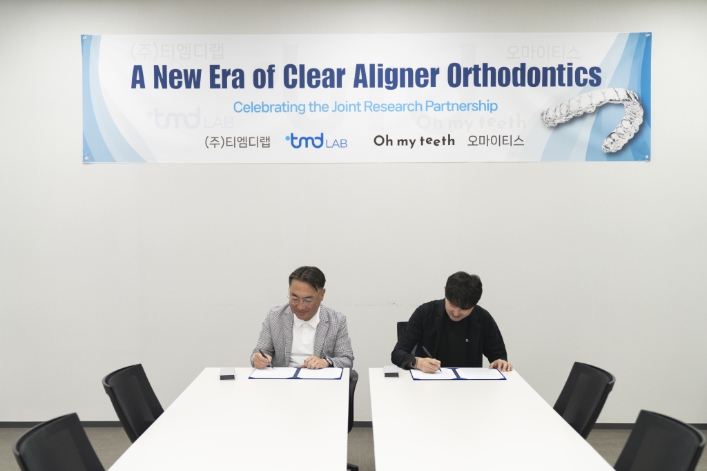 TMD LAB signs joint research agreement with Oh my teeth (Japan) on next-generation shape-memory materials for orthodontic aligners